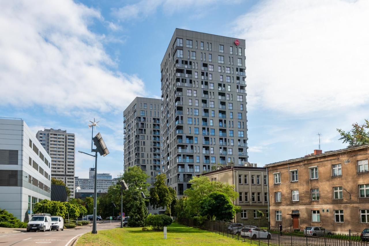 Kairos Apartments -Tower II Premium - Darmowy Parking, Silownia, Sauna - Scisle Centrum คาโตวีตเซ ภายนอก รูปภาพ