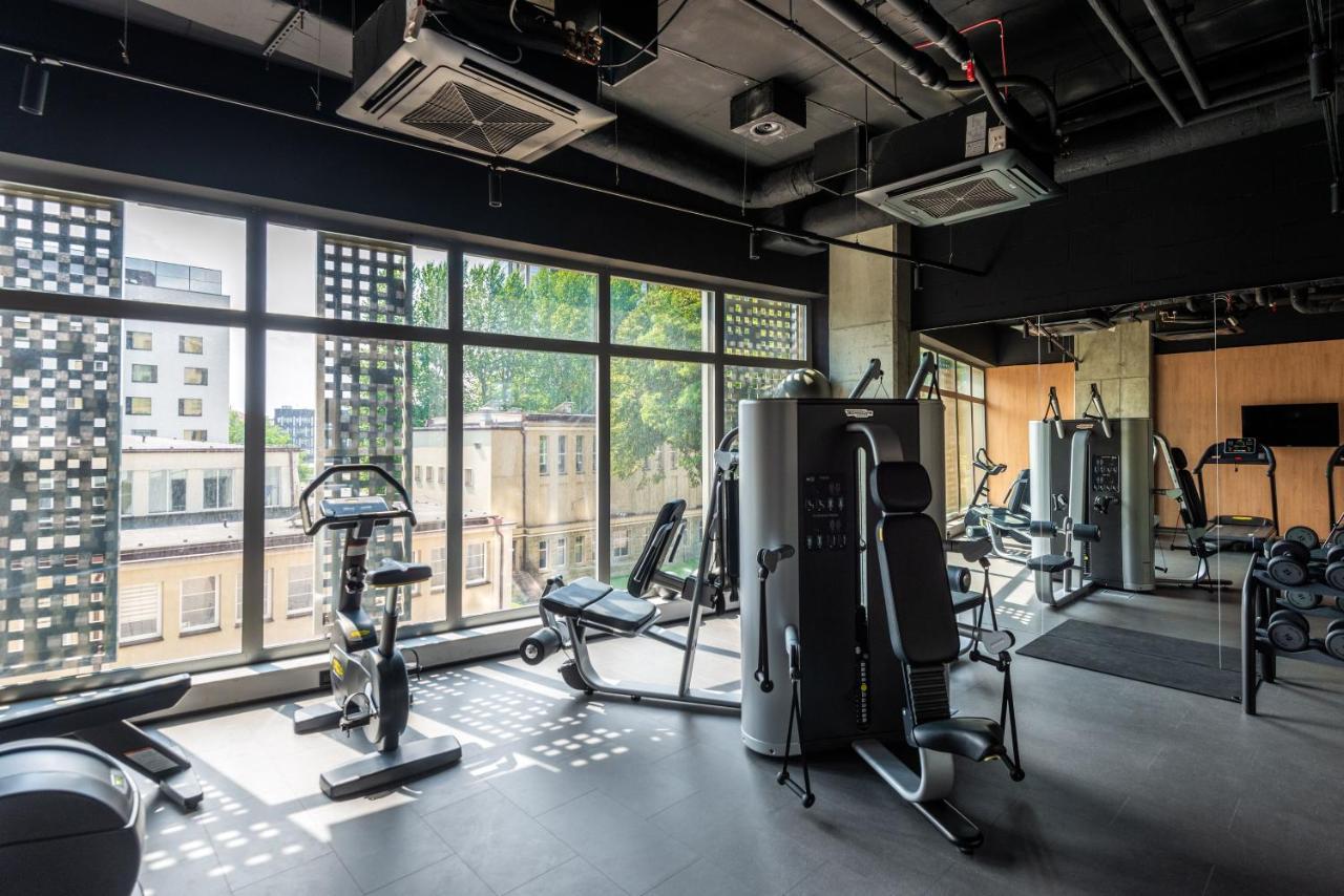 Kairos Apartments -Tower II Premium - Darmowy Parking, Silownia, Sauna - Scisle Centrum คาโตวีตเซ ภายนอก รูปภาพ